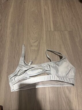 I heart raves reflective bralette